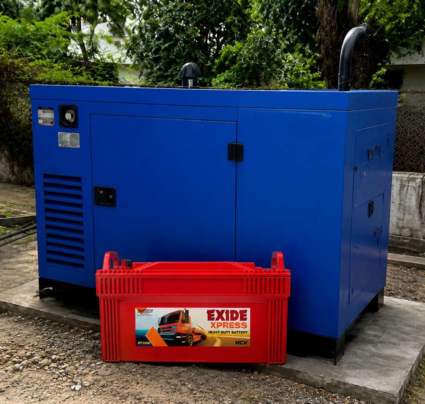 Genset Battery Installation
